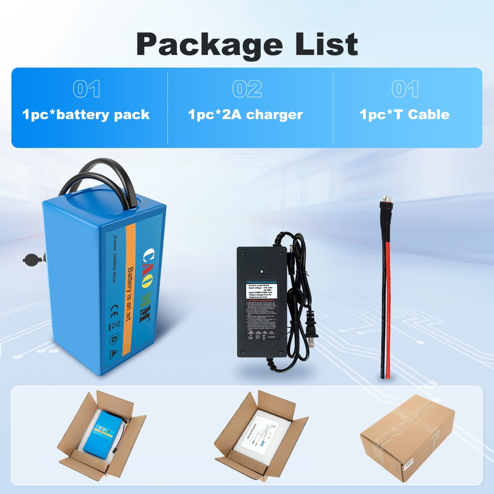 24V 8Ah Ebike Battery Lithium ion Battery for 0W-240W Electric Bicycle Scooter