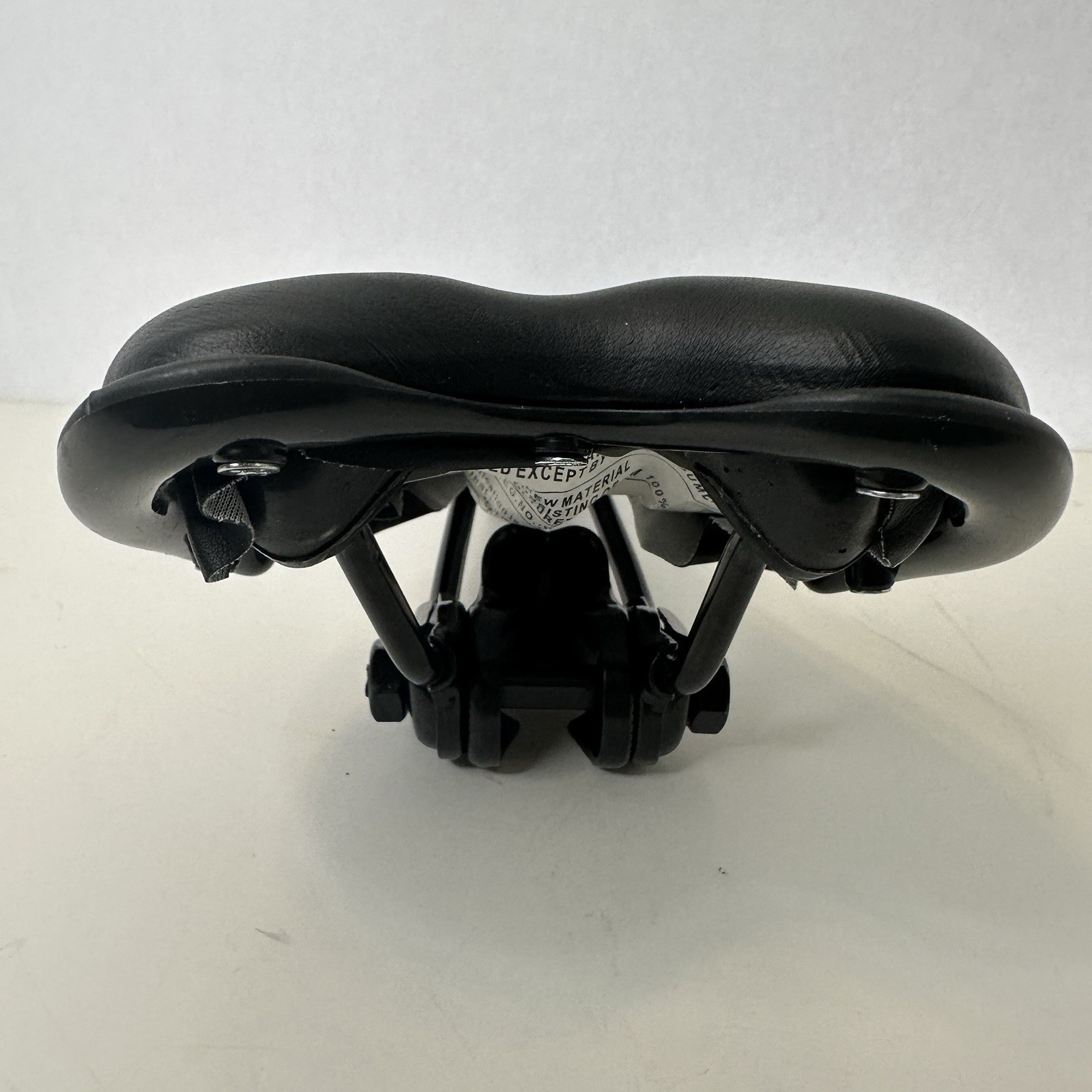 Bicycle Saddle Seat Unisex Black Synthetic (New)