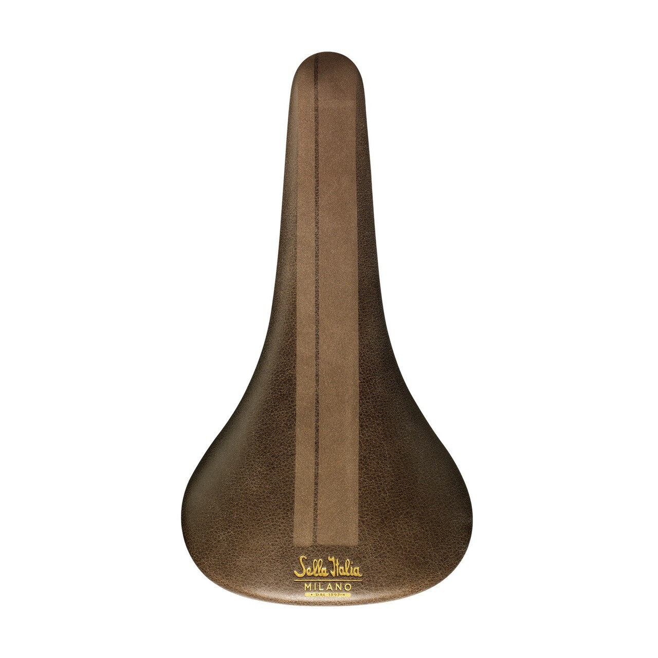 Selle Italia saddle TURBO BULLIT classic brown leather L1 146 275 mm FEC rails