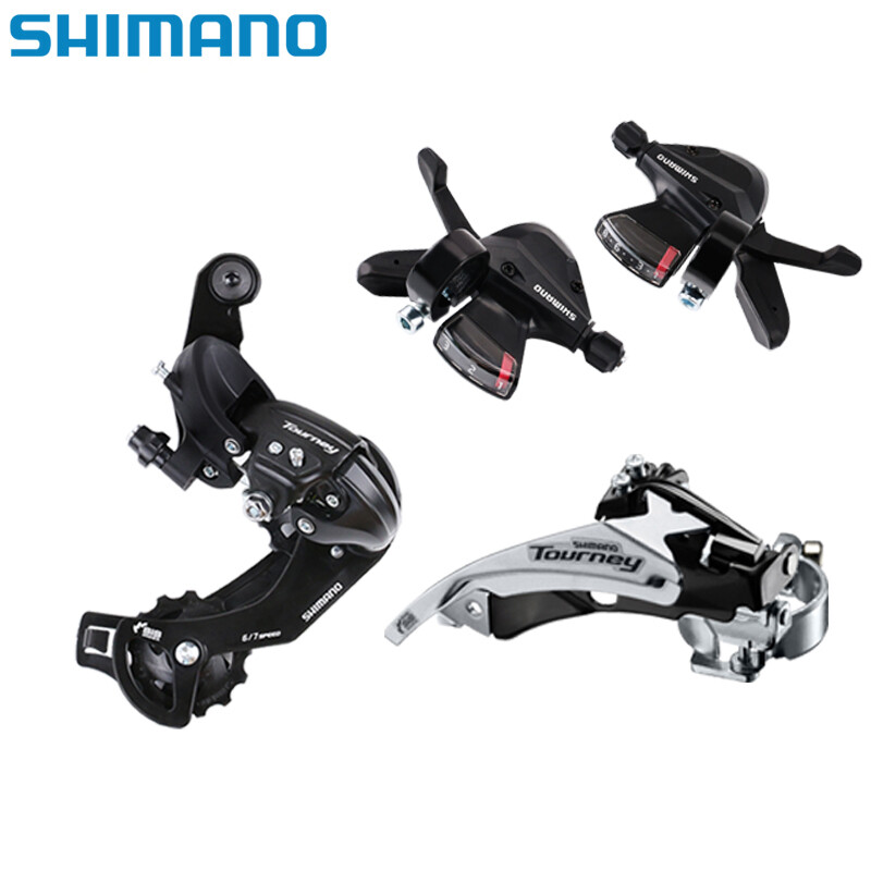 RD 6 7 8 Speed MTB Bike Cycling Front Rear Derailleur BB Freewheel For Shimano