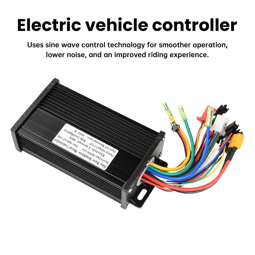 36/48/64V 750-1500W Brushless Motor Speed-Control E-Bike S866 LCD Display Meter