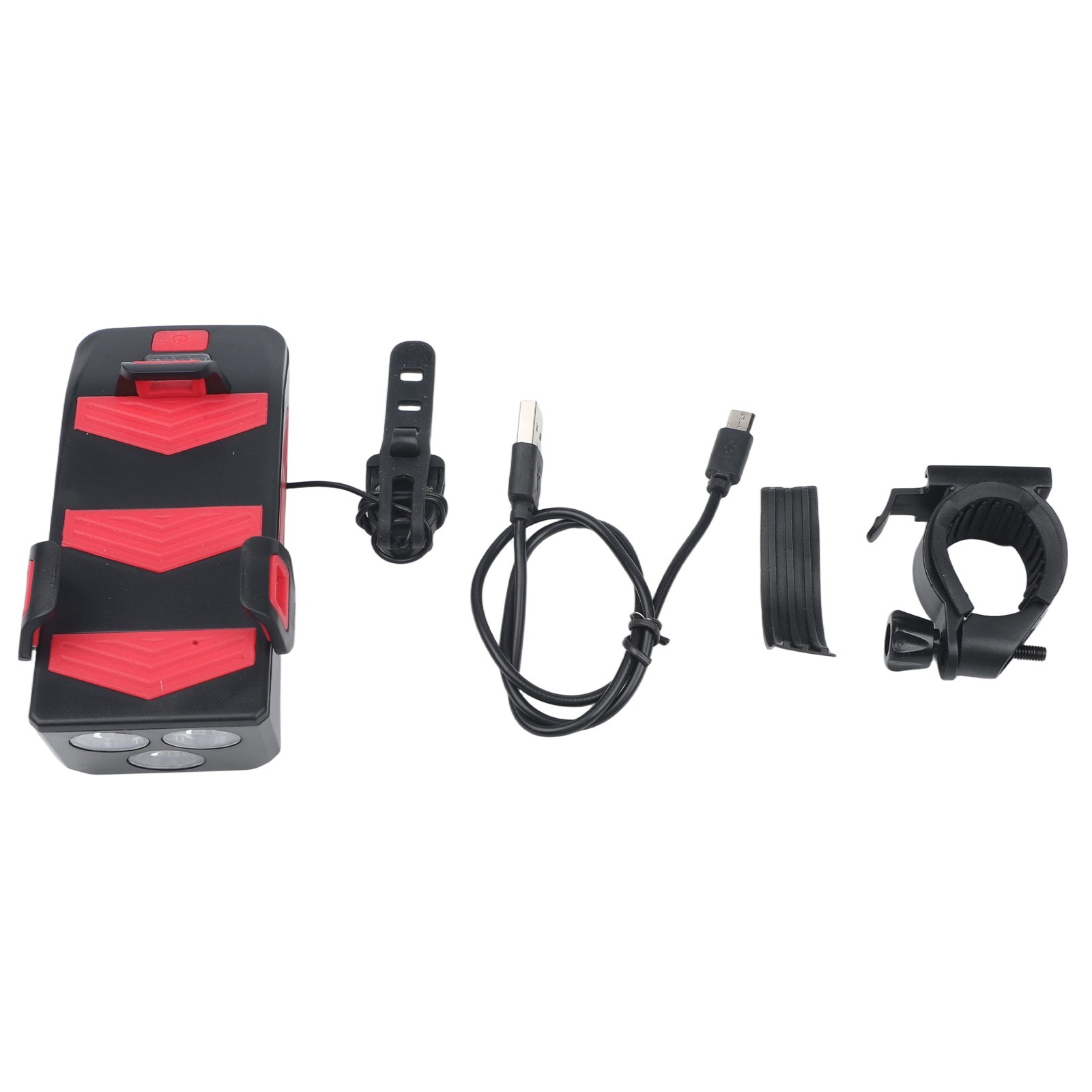 Bicycle Light 130dB Sound Alerts Compatible With 4-6.3 Inch Phones For Cycling