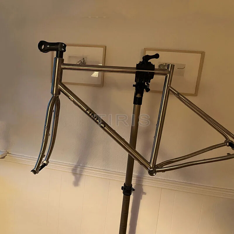 TIRIS Titanium Road Bicycle Front Fork for Gravel Bike Parts Accessories