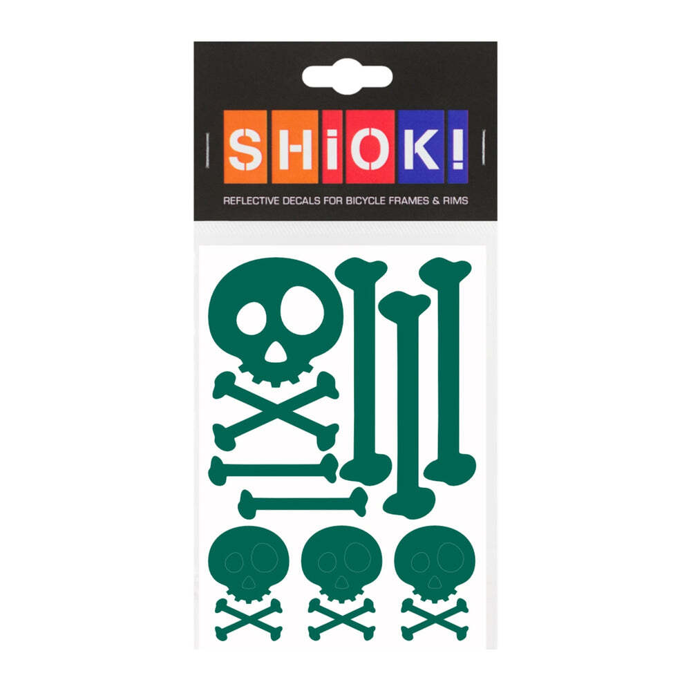 Shiok – Skulls Frame Reflectives – Green