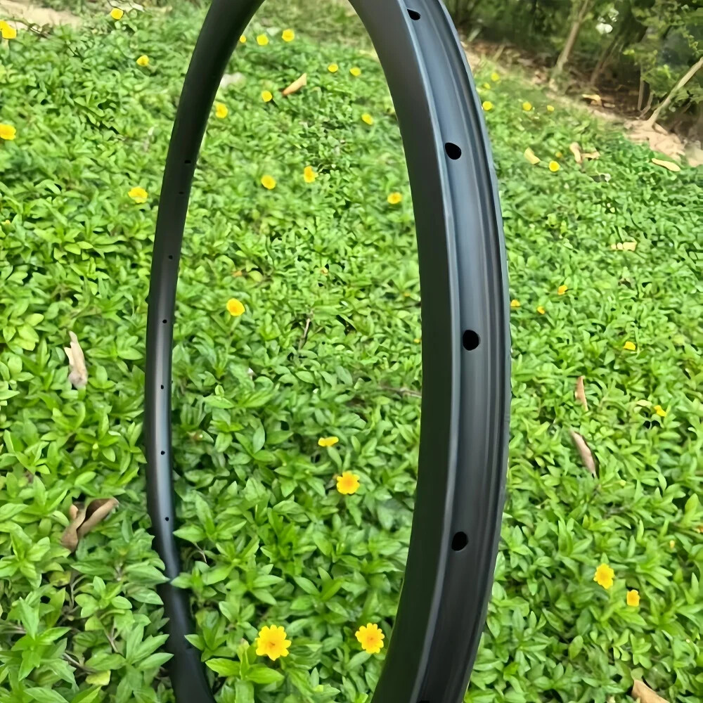 700C Super Light Carbon Rims 30mm Wide 55mm Depth Tubeless/Hookless 24 28 Holes
