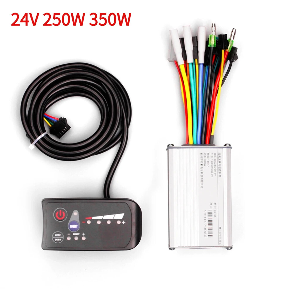 24V 36V 250W 350W Electric Bicycles ebike Controller LED Display meter Brushless