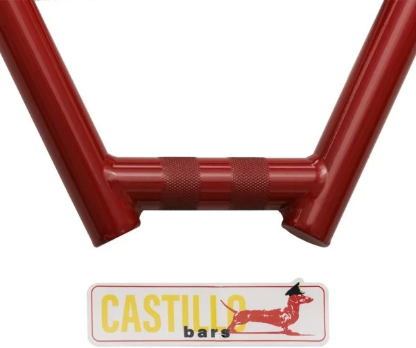 S&M BMX Handlebar, OLDSCHOOL GT BMX SE 7.0″ 4 CASTILLO RETRO 30TH BAR RED NEW