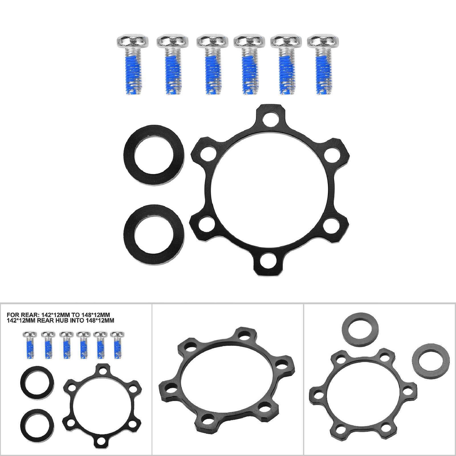 Quality Alloy Bike Hub Conversion Adapter For DIY Bike Enthusiasts Popular