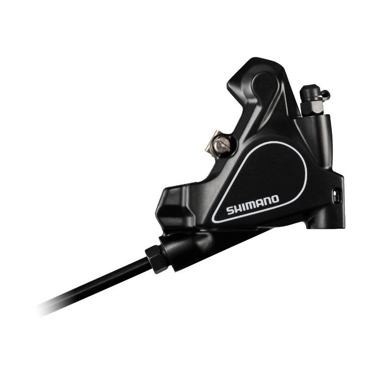 Shimano BR-RS405 Hydraulic Disc Brake Caliper Resin Pads Dark Gray Flat Mount