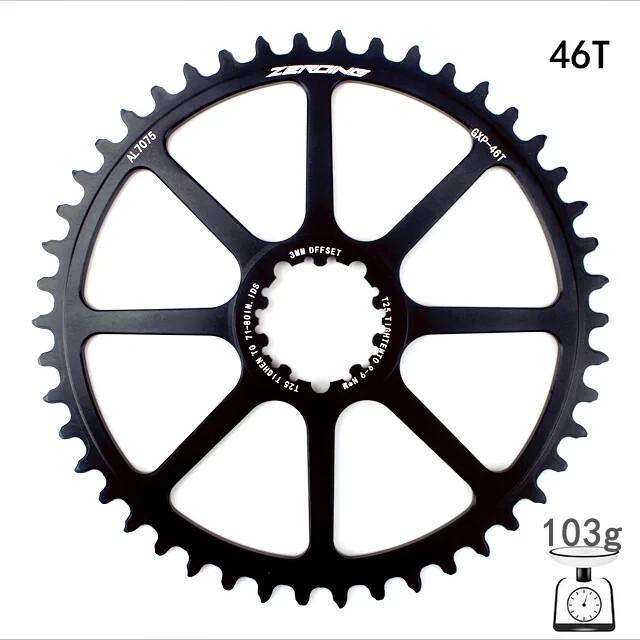 Road Bike Chainring 40/42/44/46/48/50/56T Folding Bike Chain Wheel 8-12 Speed