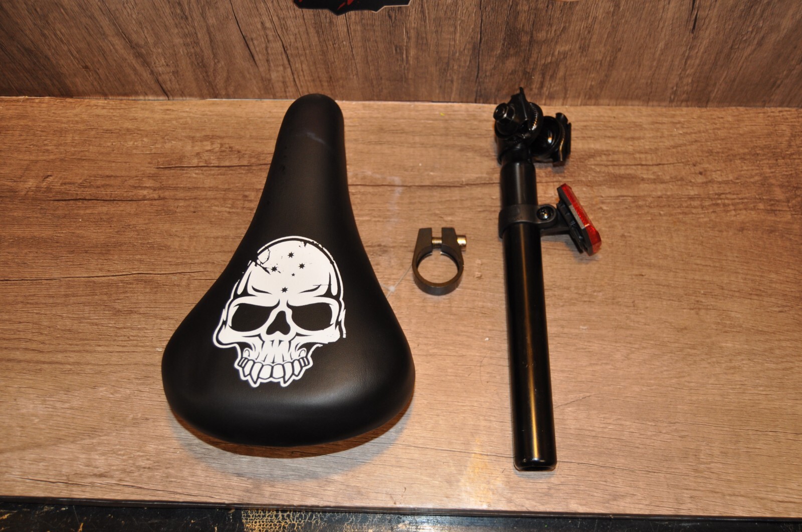 20′ BMX Bike Seat Saddle (25.4 250MM Seatpost Clamp included) Child Bike Seat.