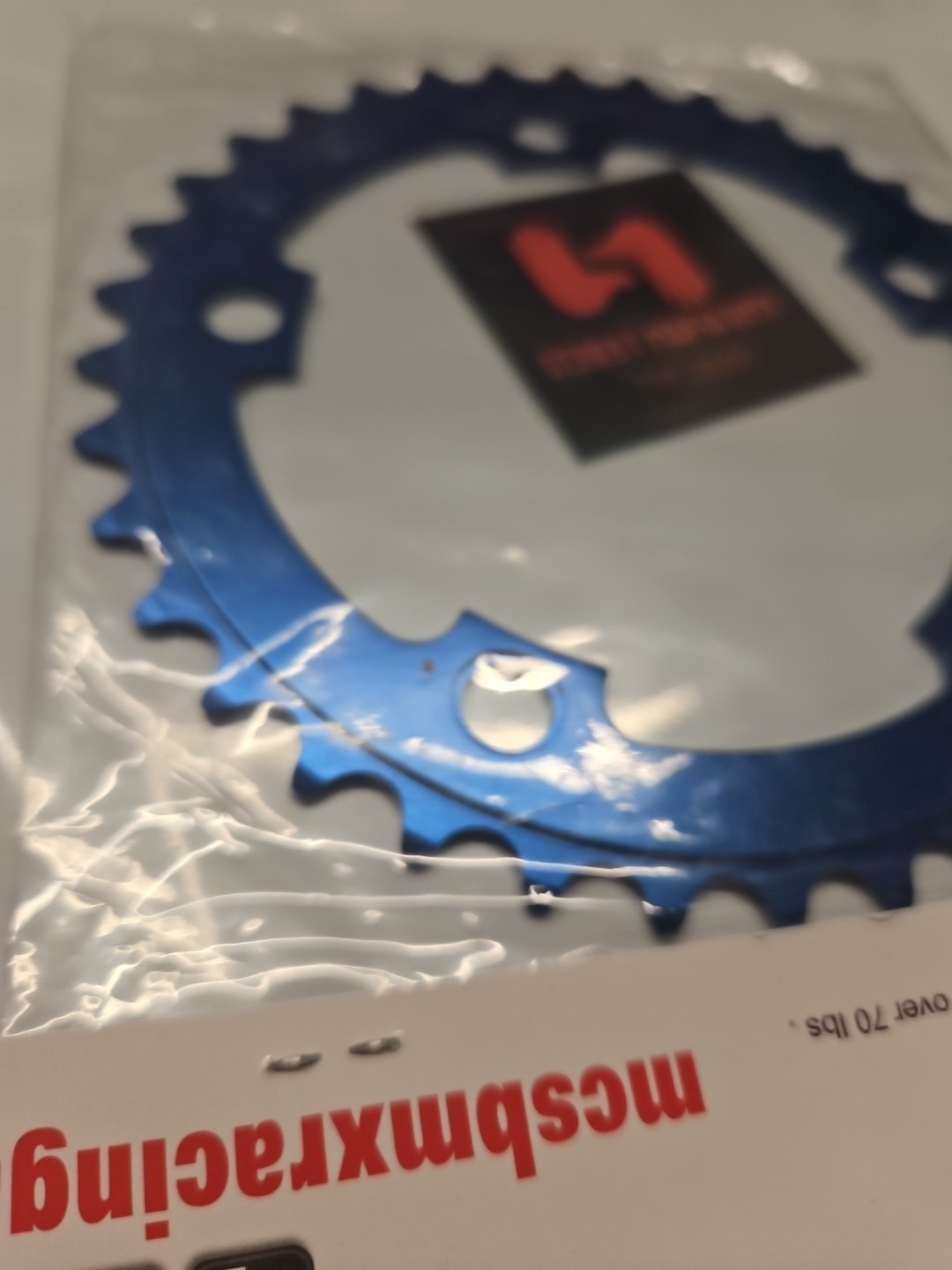 MCS CHAINRING BMX BIKE SPROCKET 36t Drk BLUE USA GT Haro SE Redline JMC DK new