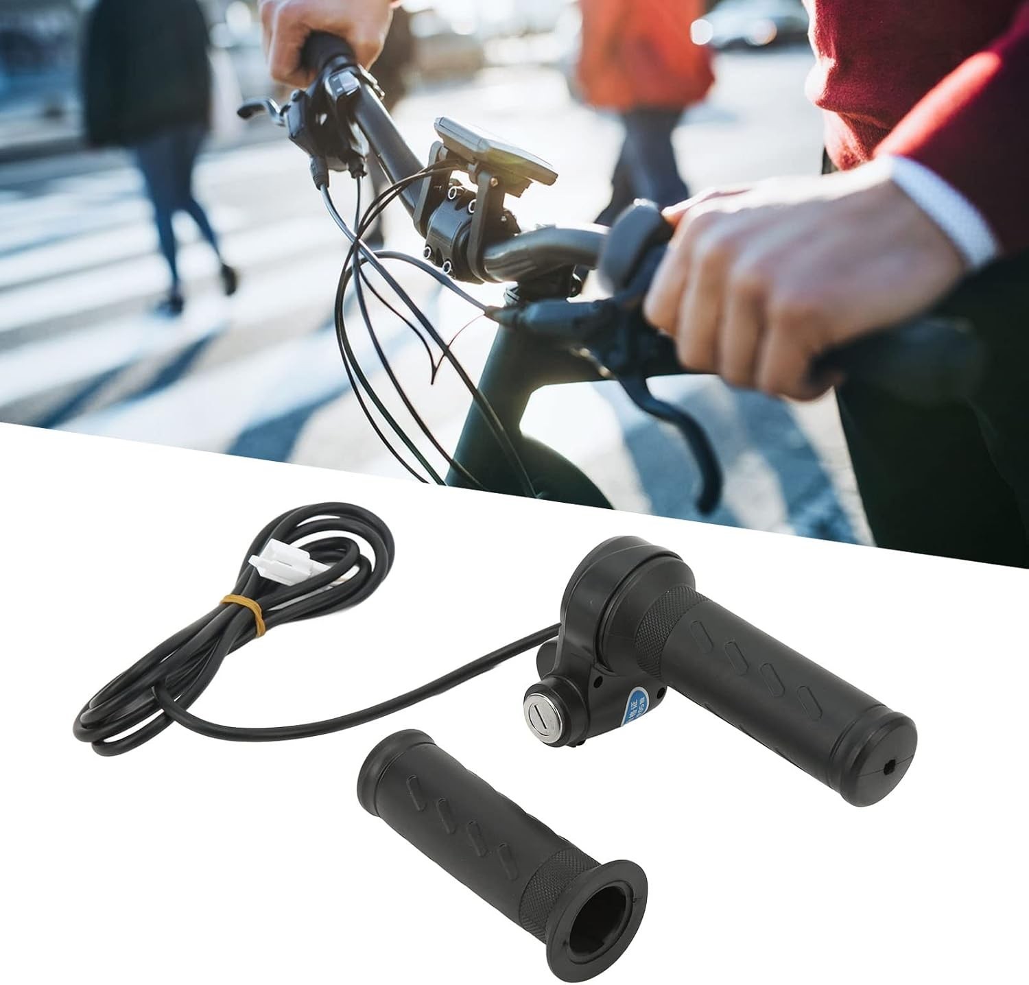 Twist Throttle E Bike, 0.87-0.89in Handlebars Diameters E Bike Throttle with …