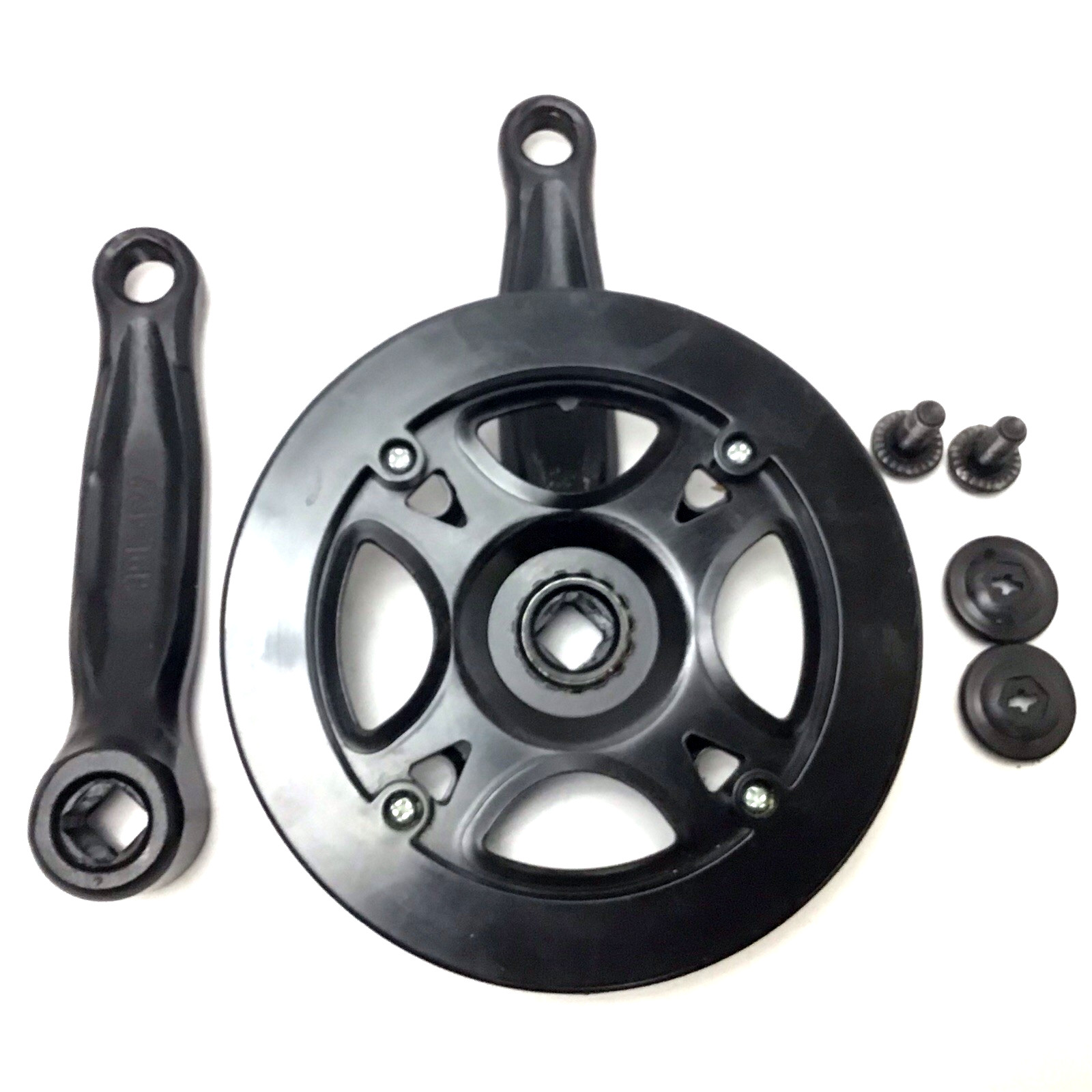 Kids Crankset w/Chain Guard & Pedals 127mm 1 x 6/7/8 speed 34t Kids Bike Crank