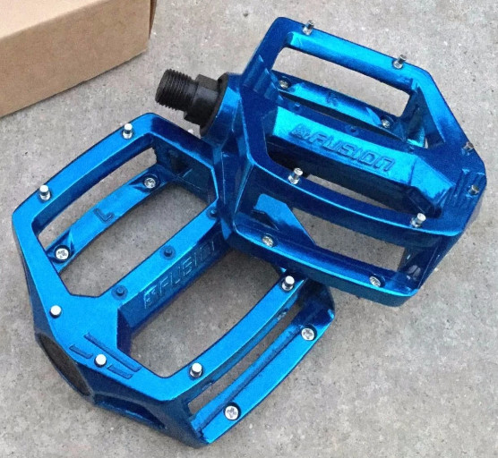 HARO FUSION PEDALS 9/16 FOR 3 PC CRANKS BMX BIKE BICYCLE PEDAL GT SE REDLINE