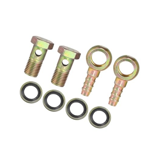 Banjo Bolt M14x1.5 10mm Banjo Hose Barb Bolt Fittings Brake Line Fitting