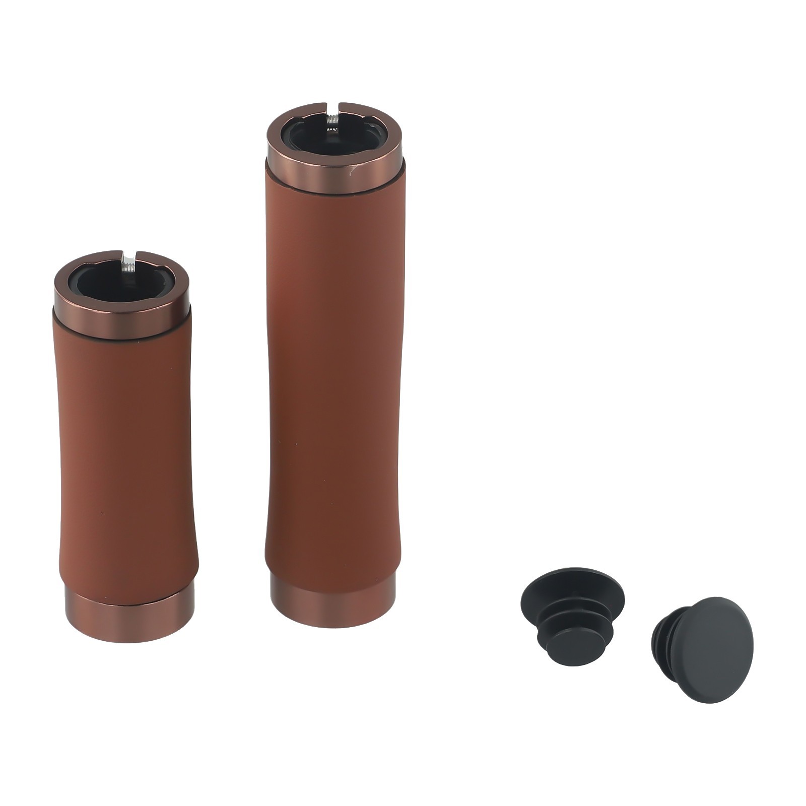 Bike Bicycle Anti-skid Ahock Handlebar Grips Long/Short Leather Handlebar Cover