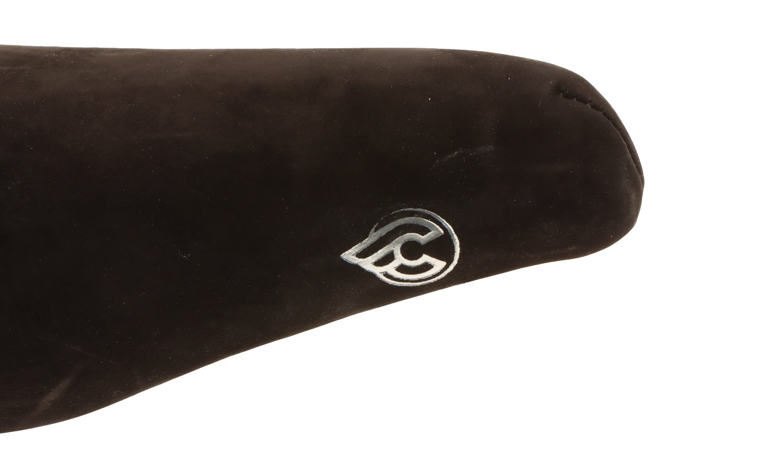 Cinelli Suede Leather Padded Saddle Steel Rails Black Vintage Volare NOS NEW