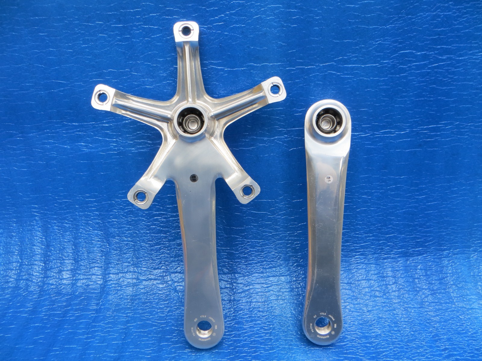 Shimano Dura Ace FC-7710 172.5mm 144BCD NJS Crankset Track Bike Free Shipping