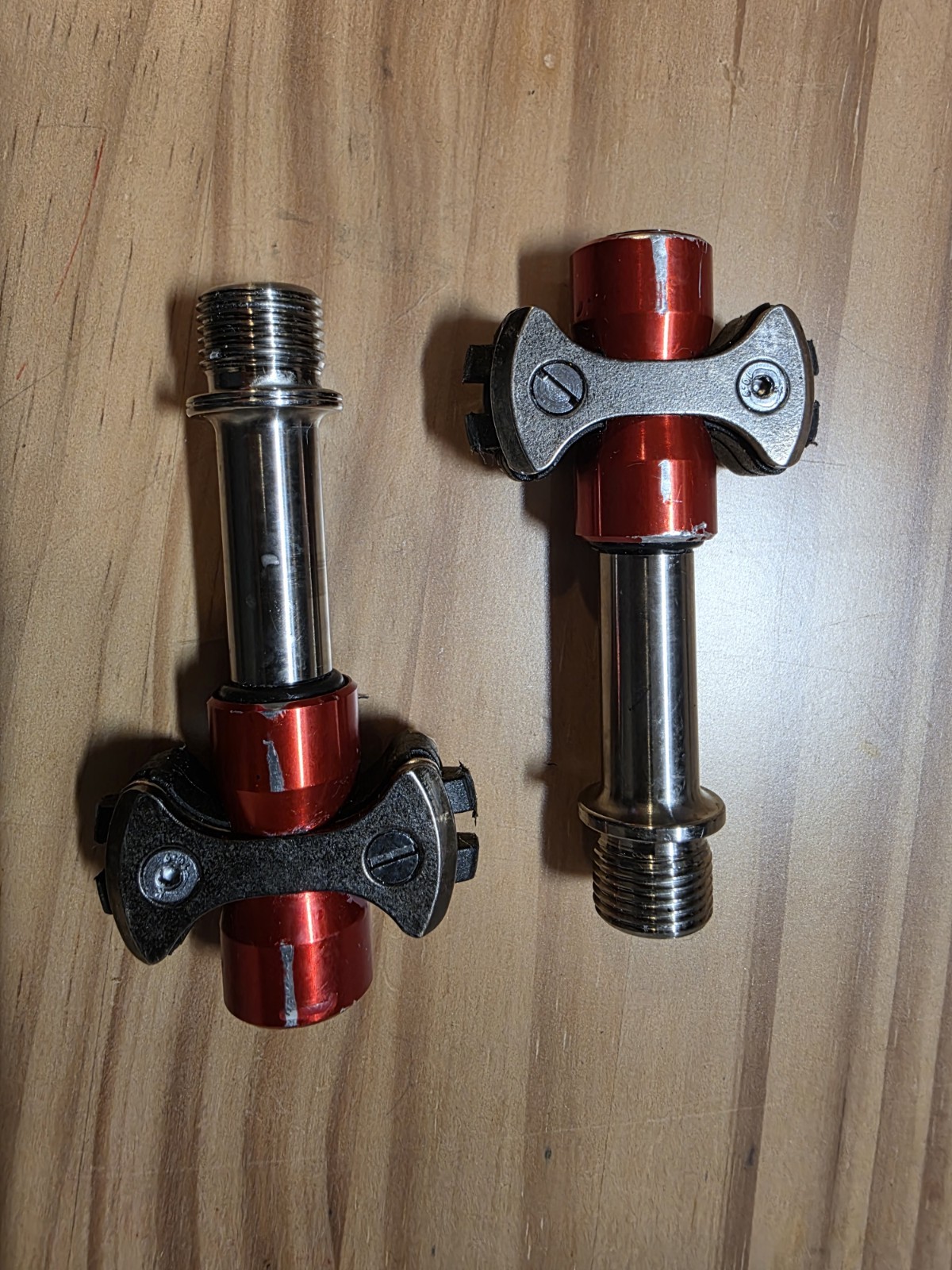 Speedplay Zero Style Clipless Pedals Titanium Alloy Anodized Red