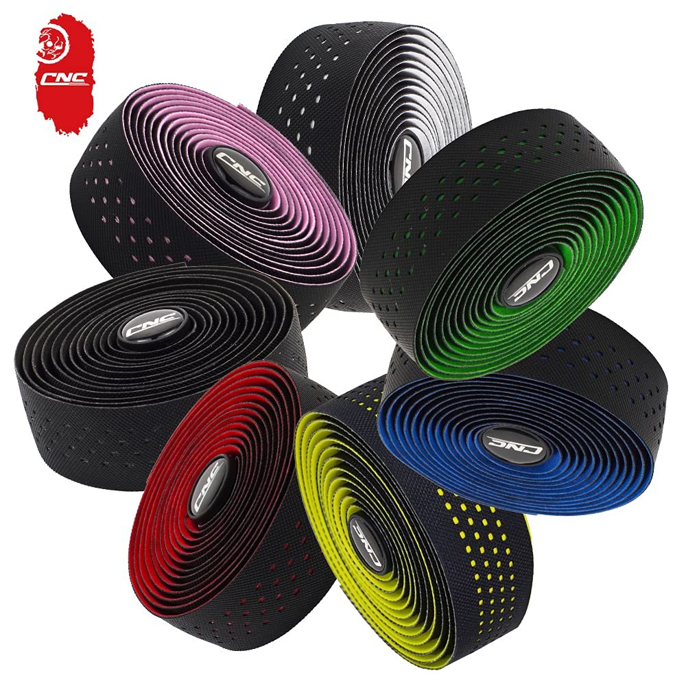 Bike Handlebar Tape, Road Bicycle Bar Tapes, 2 Pcs Cycling Handle Wraps for M…