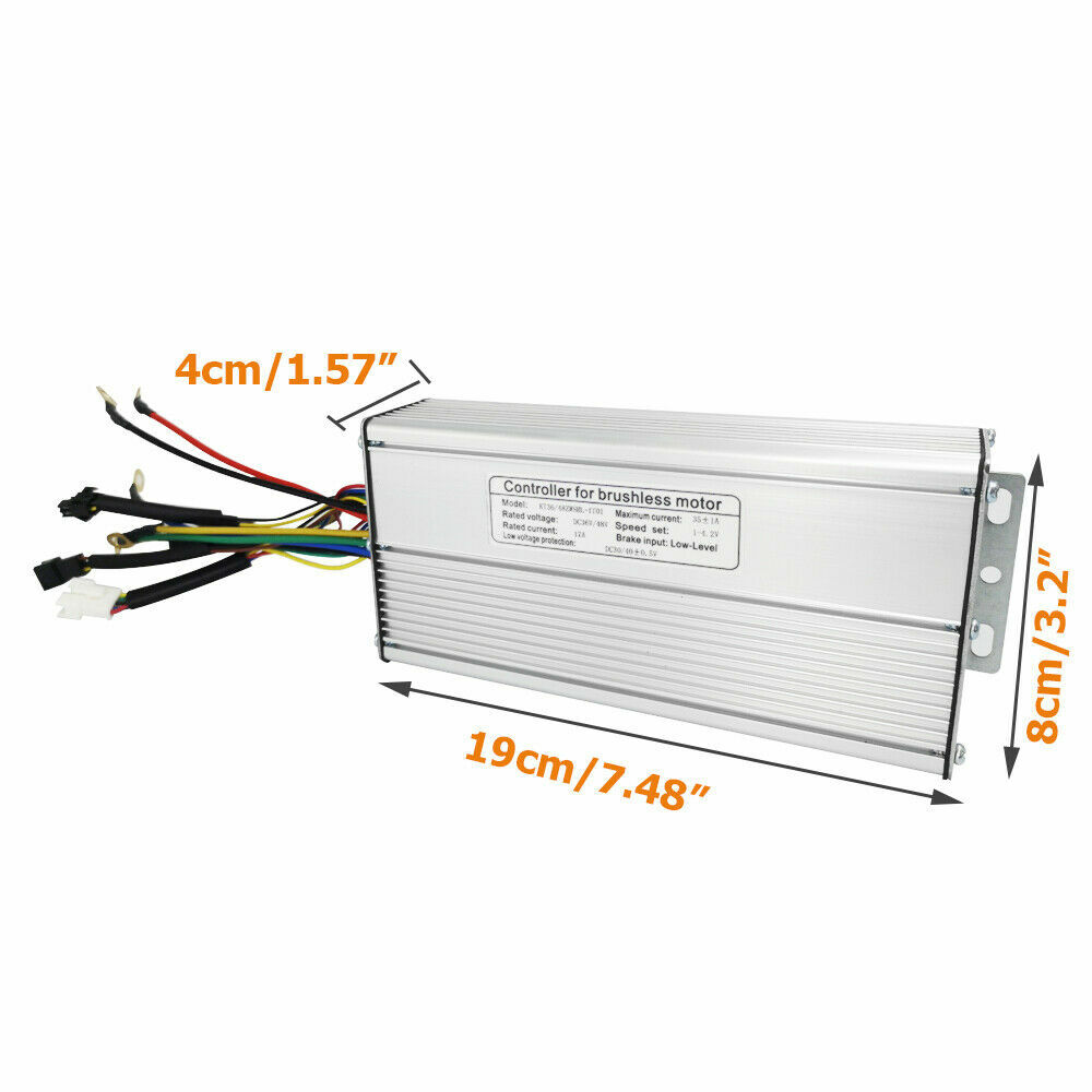 48V 36V 35A Ebike Electric Bicycle Controller For 1500W 1000W Brushless Motor