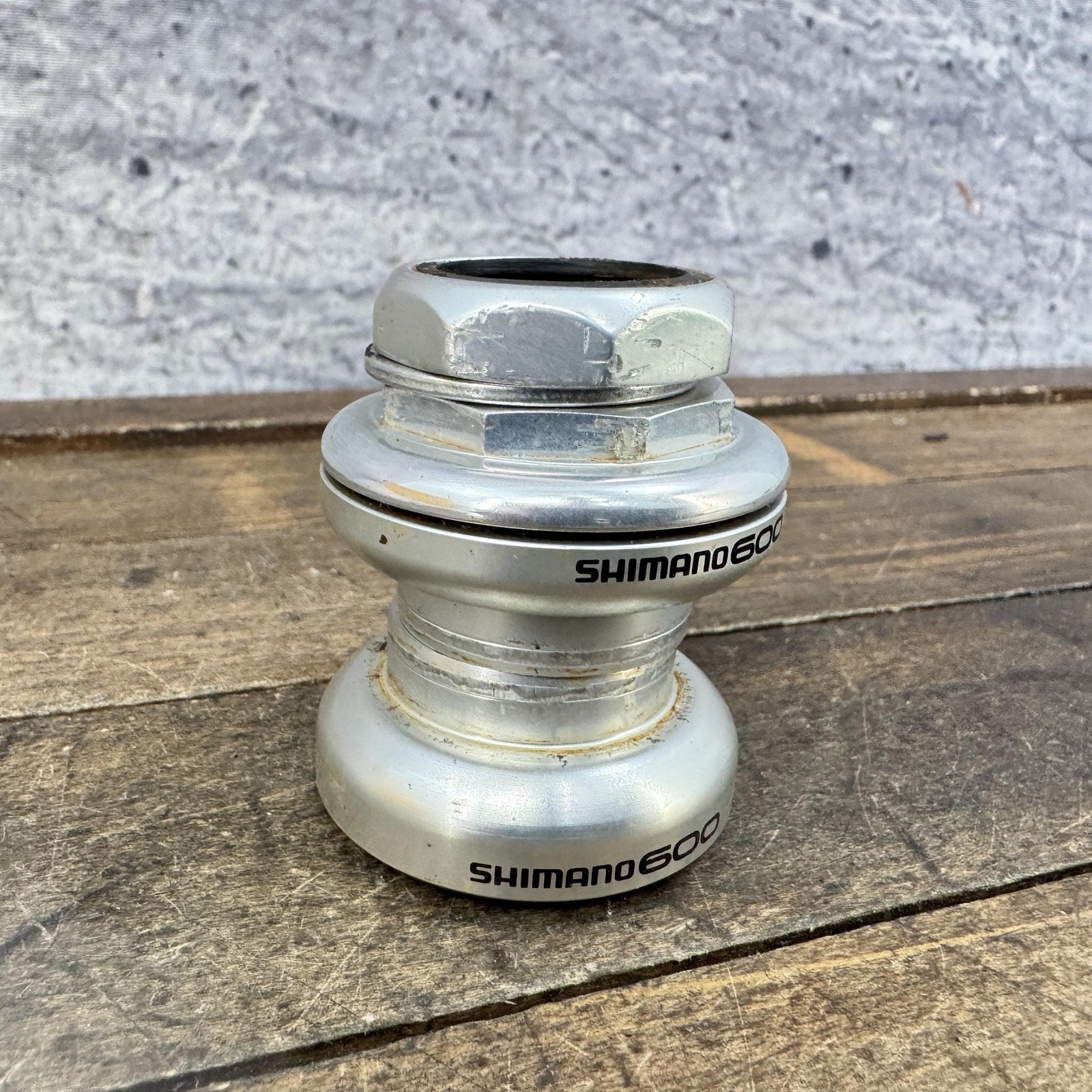 Vintage Shimano 600 HP-6500 1 Inch Threaded Headset 30.2 26.4 1980s Bike Sealed