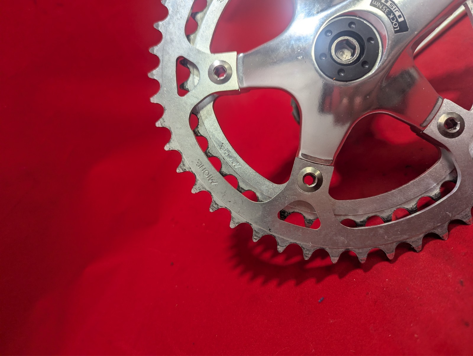 Miche Young 6/7/8/9 Speed Road 145mm Crankset 36/46T