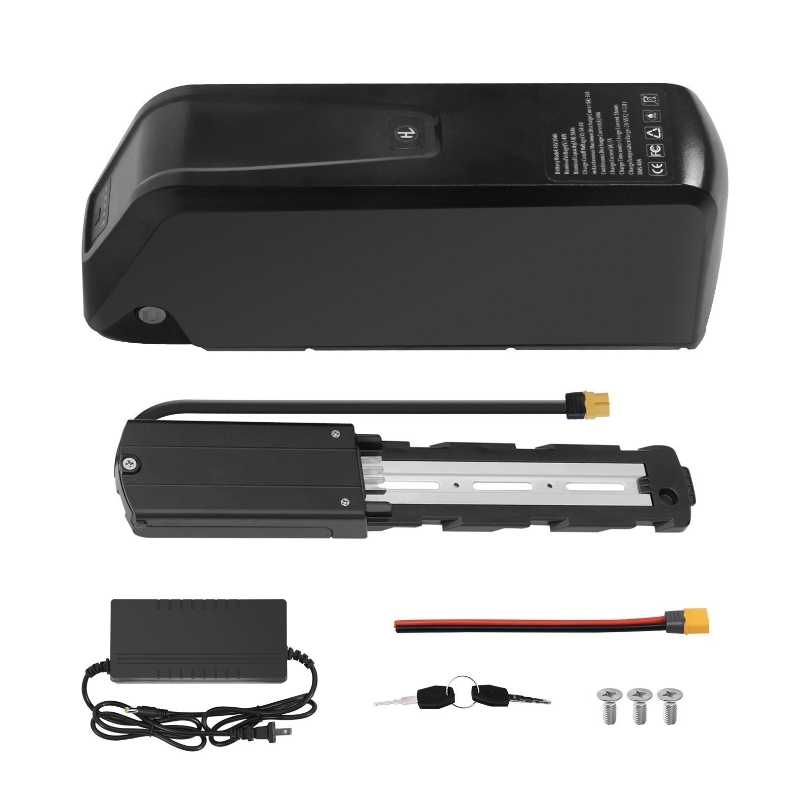 UUG 48V/36V 15Ah 10Ah 20Ah Lithium Ebike Battery for 100-1500W Motor Bicycle US
