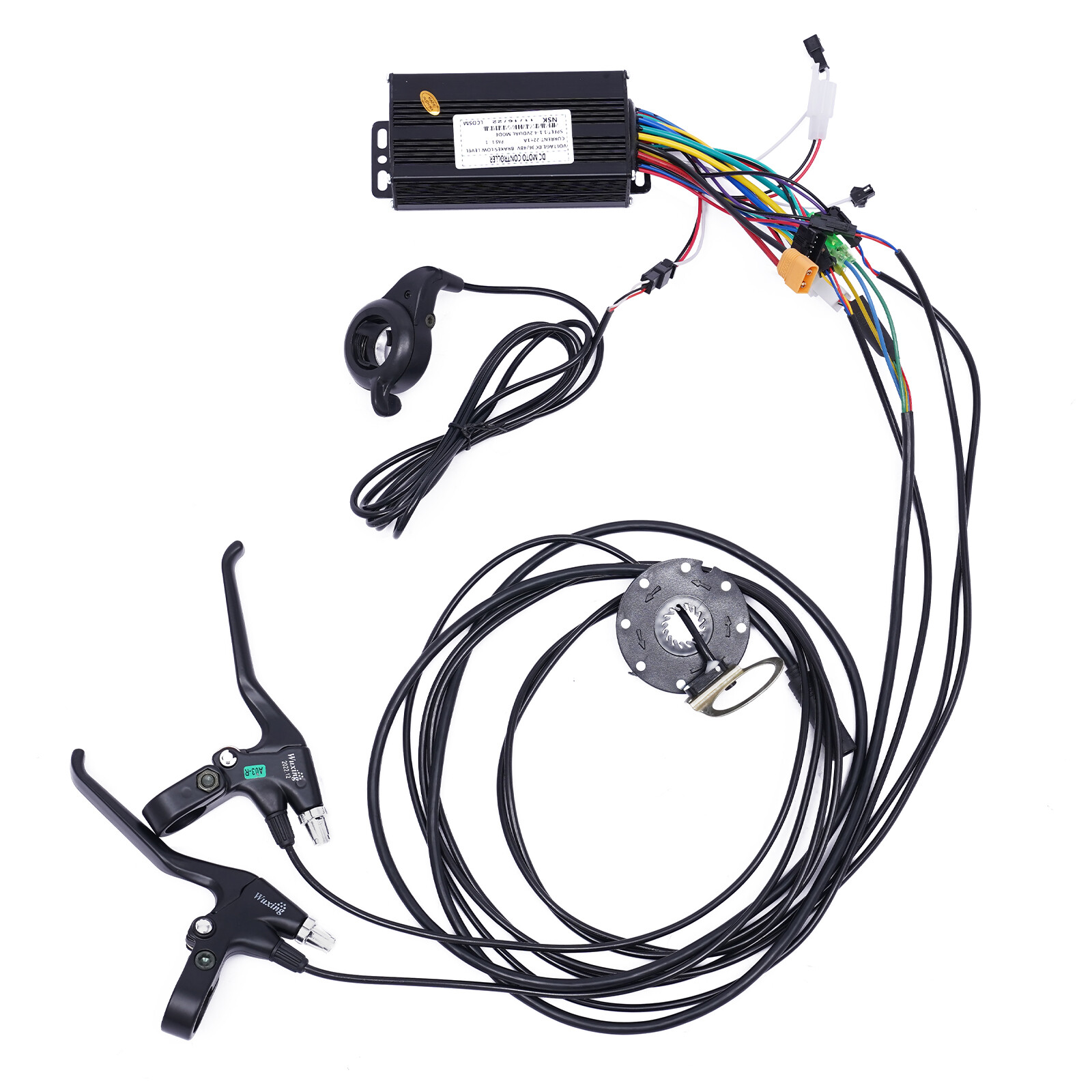 24″ 500W 36Volt E-Bike Front Wheel Electric Bicycle LCD Hub Motor Conversion Kit