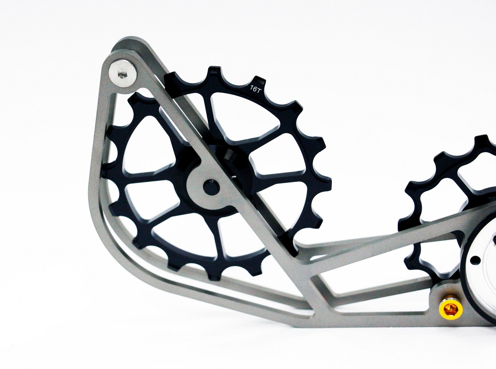 Swishti Road Cycle Oversized Pulley Titanium Cage SRAM Force Etap Axs Blk Bike