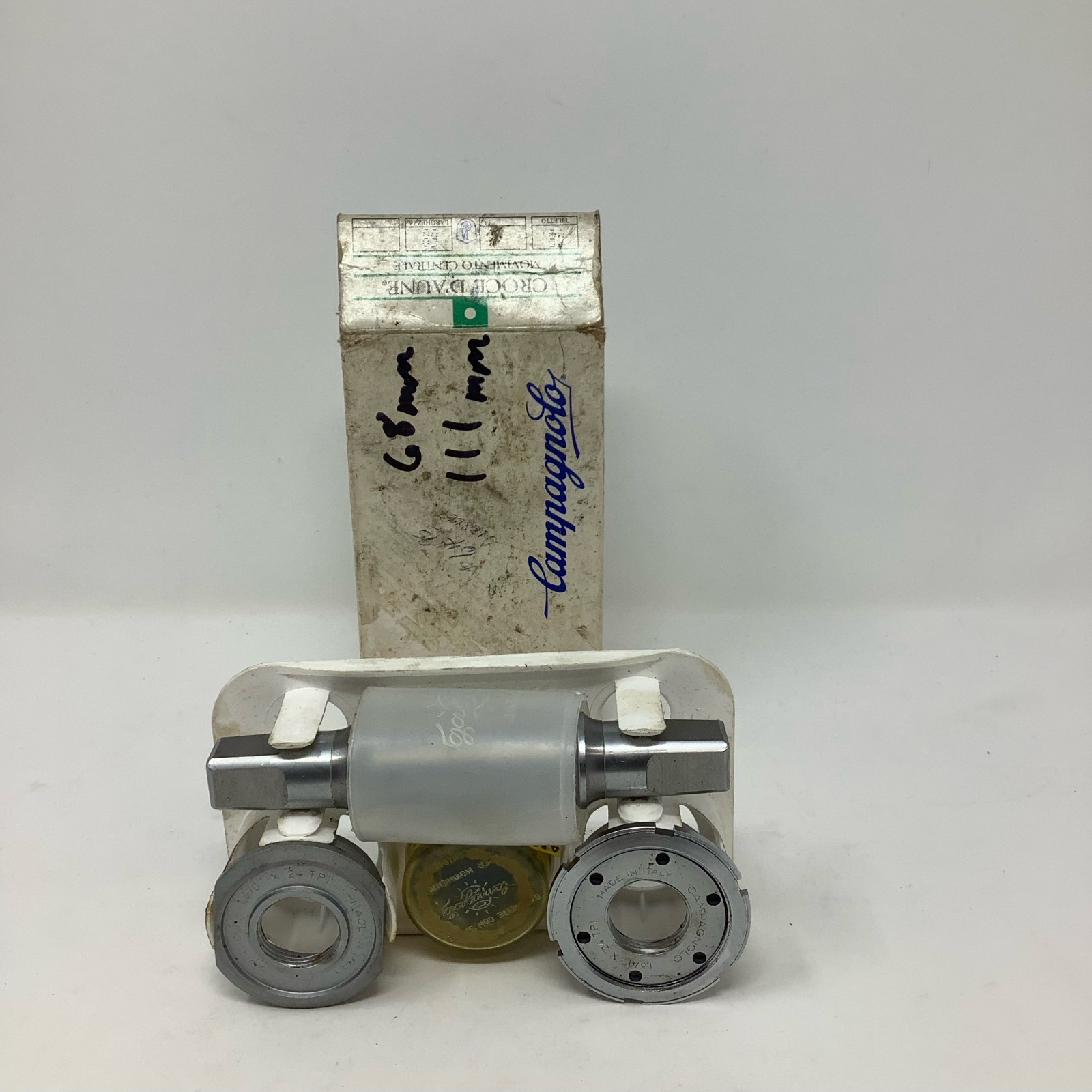 Campagnolo Bottom Bracket Croce D’Aune Movimento Centrale 68mm x 111mm – NOS
