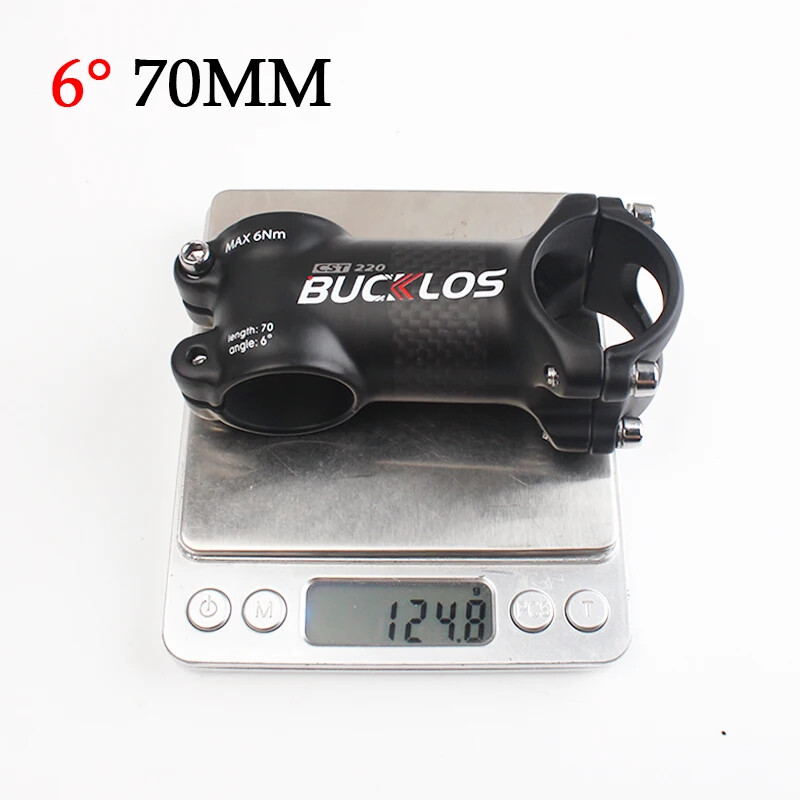 6/17 Degree Mountain Power Bike Carbon Ultralight Stem 70/80/90/100/110mm