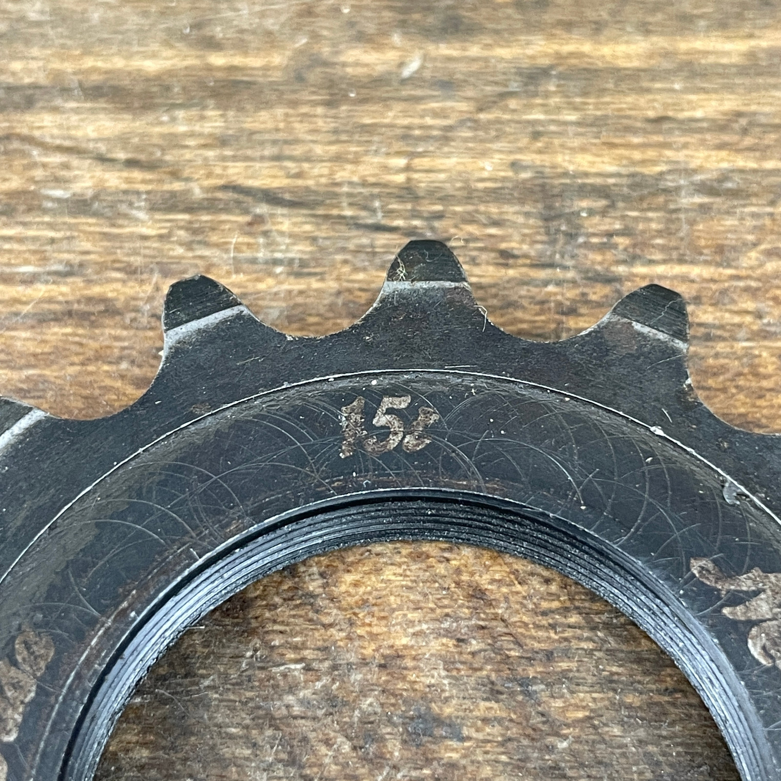 Milwaukee Bicycle Co Track Cog 15 Tooth 15t Made USA English Threaded Fixie Bike