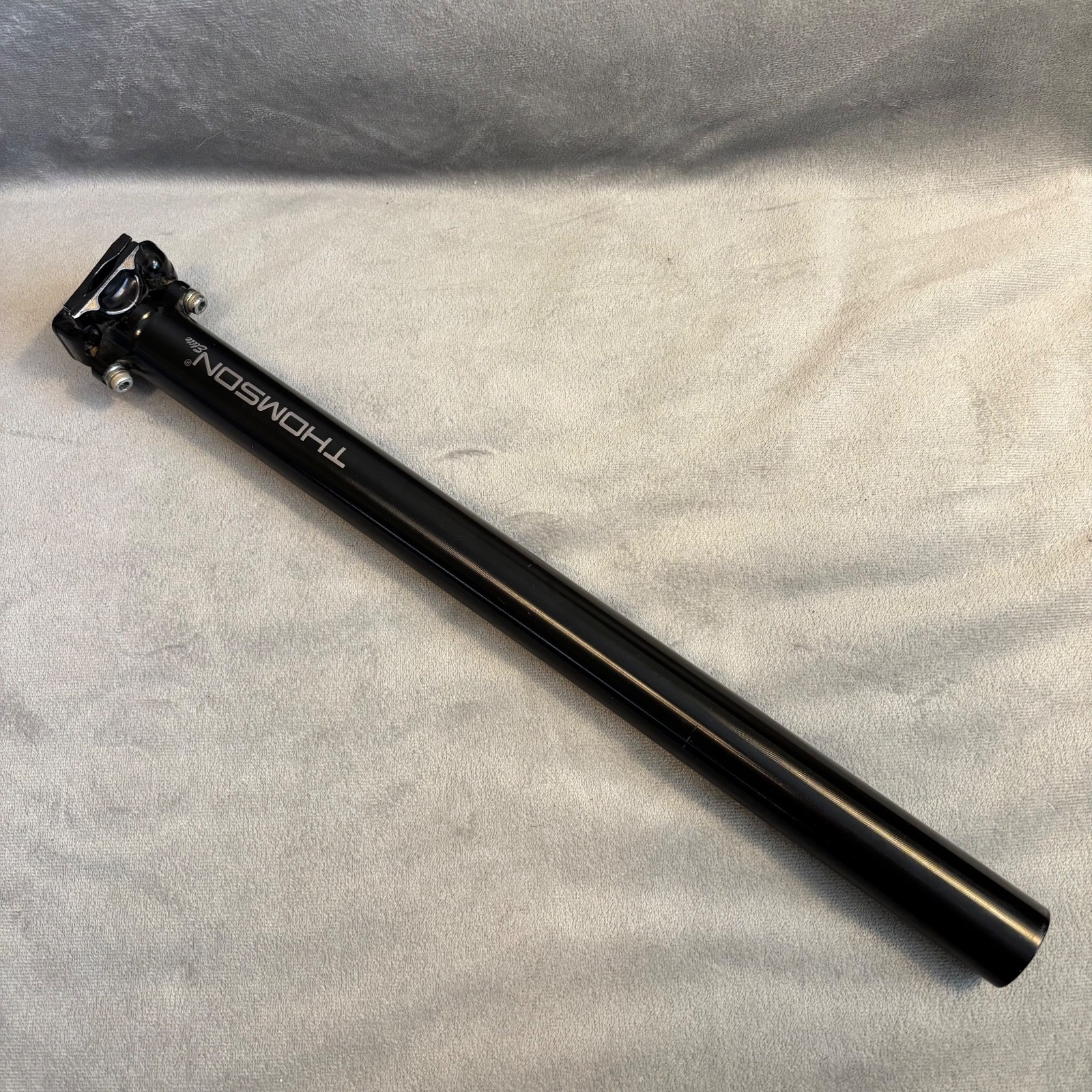 Thomson Elite Seatpost 30.9mm USA 410mm SP-E127 Black Aluminum Straight Post