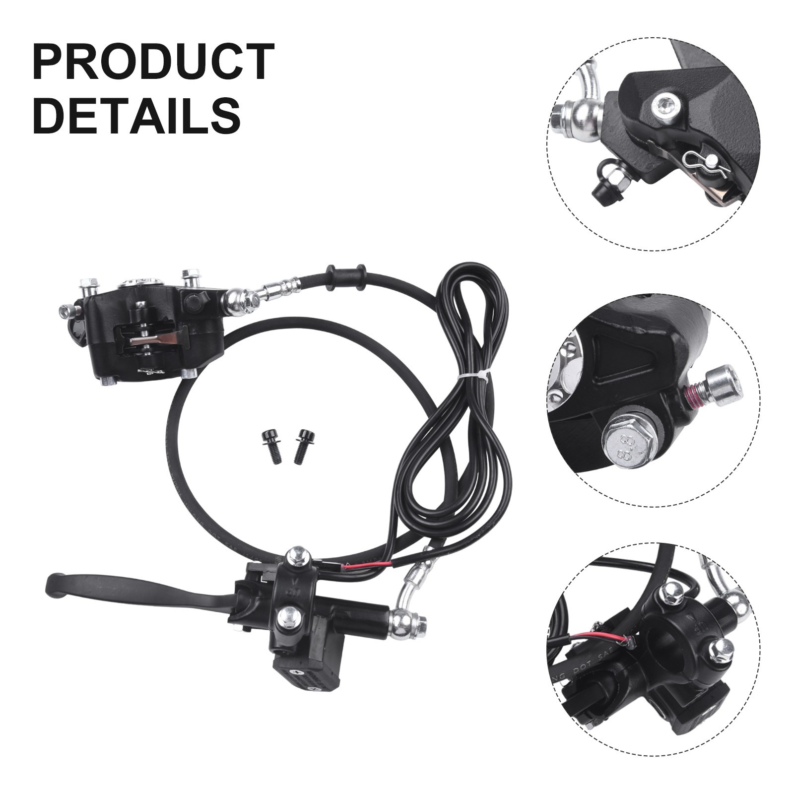 Adjustable Folding Electric Bicycle Brake Set Ensures Exceptional Control