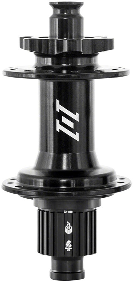 Industry Nine 1/1 Classic Rear Hub – 12 x 148mm, 6-Bolt, Micro Spline, Black,