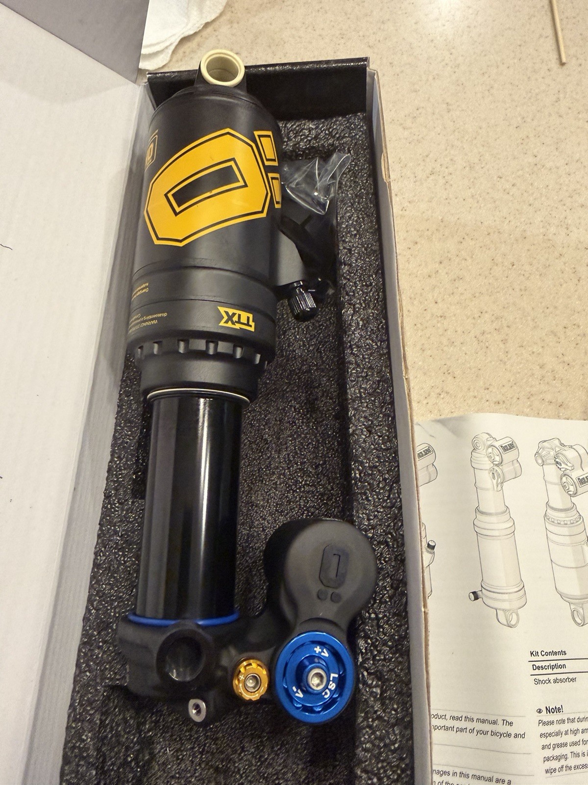 Onlins TTX Air Rear Shock Trunnion 205×65 | New/Inbox MTBM1969