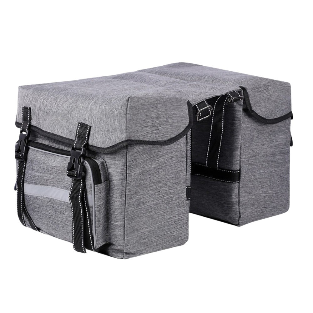 Reflective Saddle Bags For For Ebike And Bicycle With Secure Attachment Straps