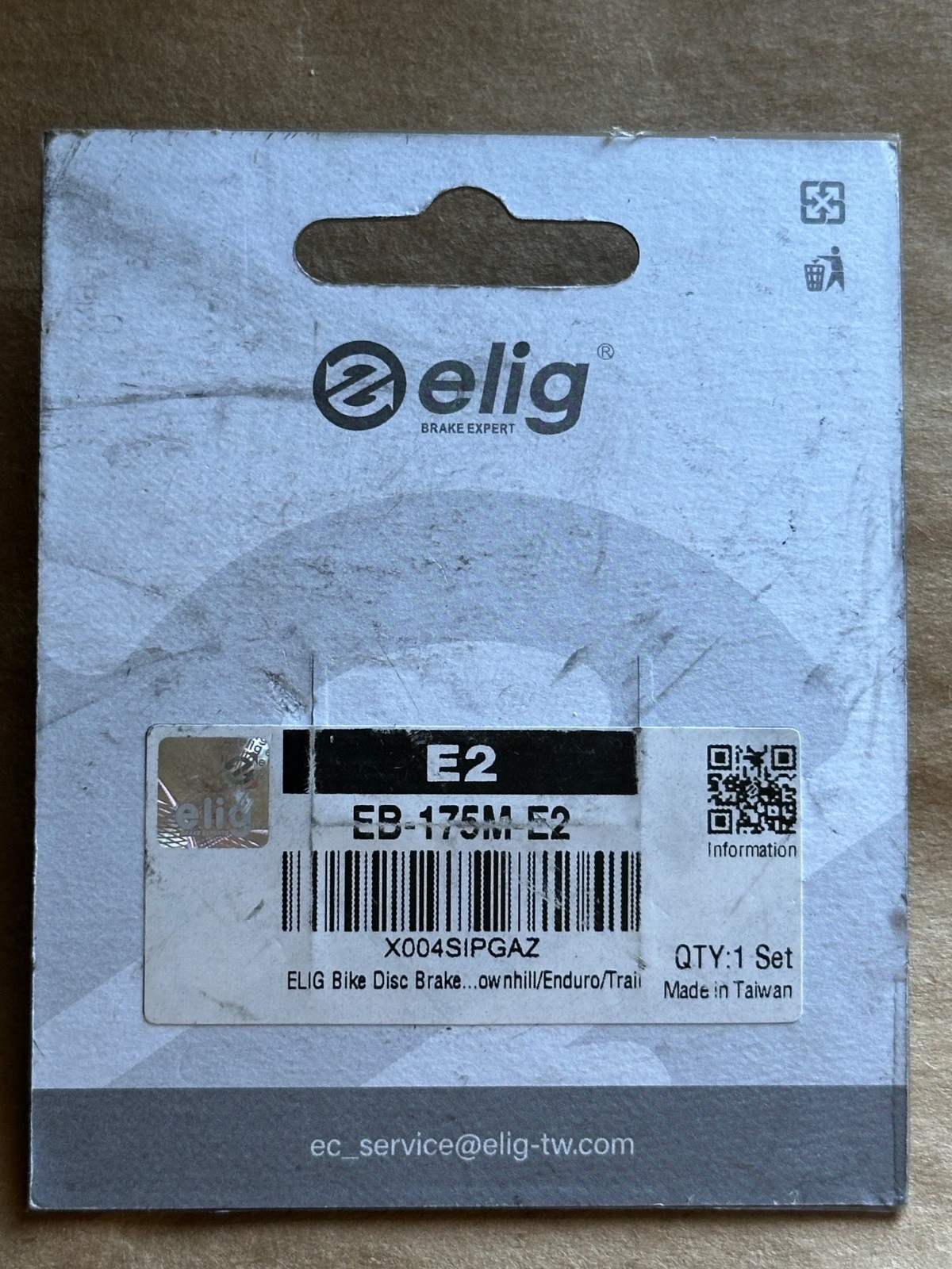 ELIG E2 Bike Disc Brake Pads for Magura 4-Piston MT5 MT5 Pro MT Trail EB-175M-E2