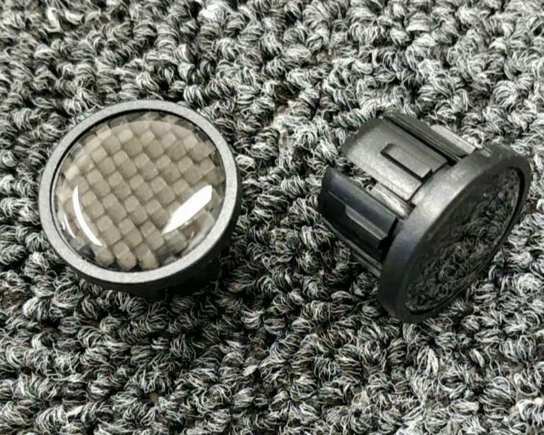 New! Fenix Carbon Fiber MTB Road Bicycle Handlebar Tape Bike End Plugs