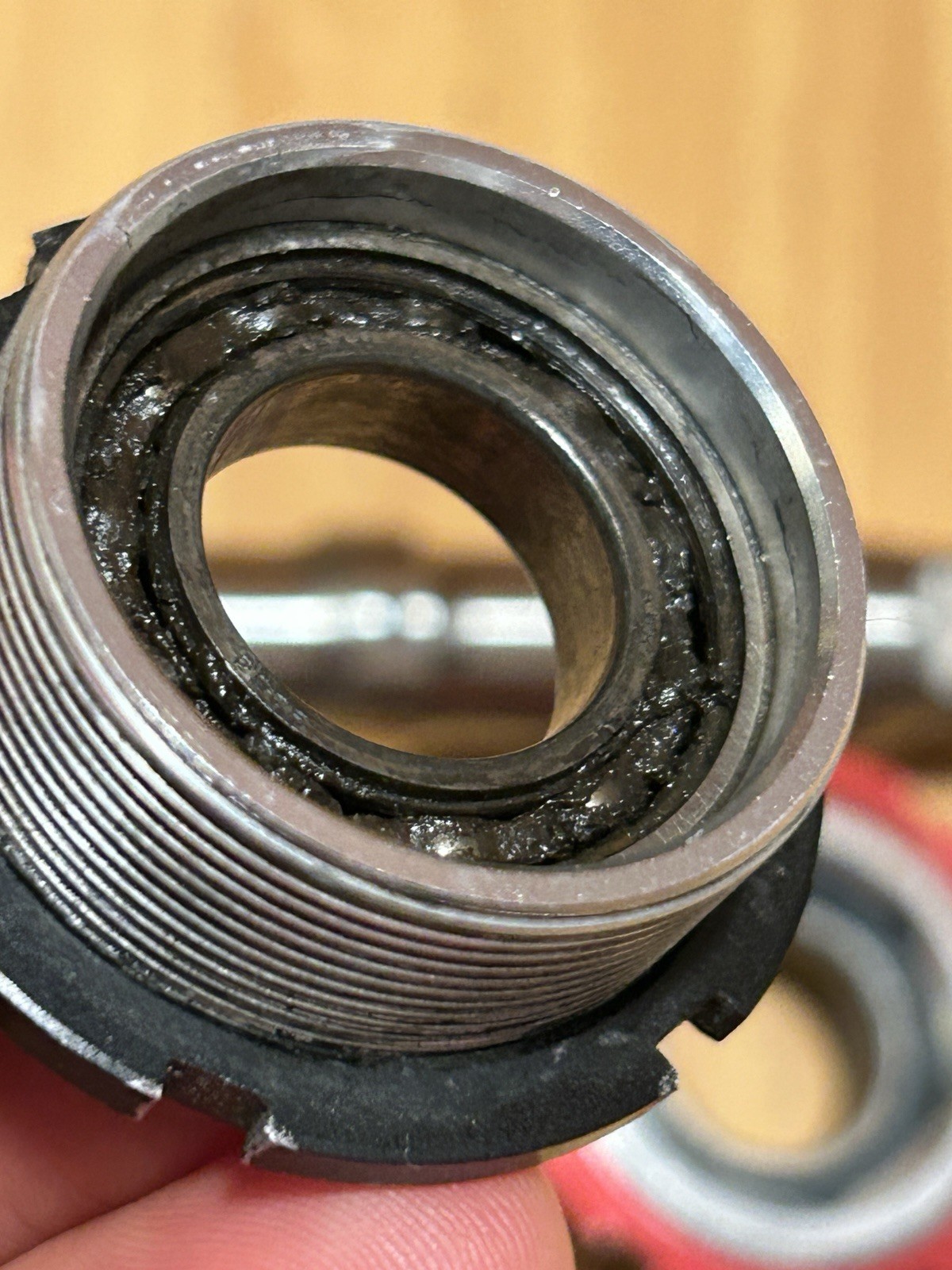 Vintage American Classic Titanium Sealed Bottom Bracket 113 mm 90s MTB 146g XTR