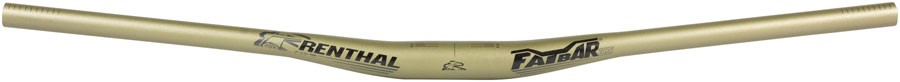 Renthal Fatbar 35 Handlebar – Aluminum, 10mm, 800mm, 35mm, Gold, V3
