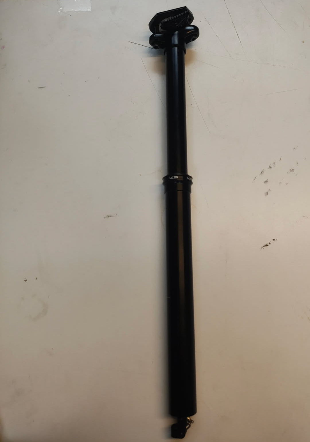 2025 KS Rage-i Dropper Seatpost – 31.6mm, 170mm & 125mm, Black ( 495 & 392 )
