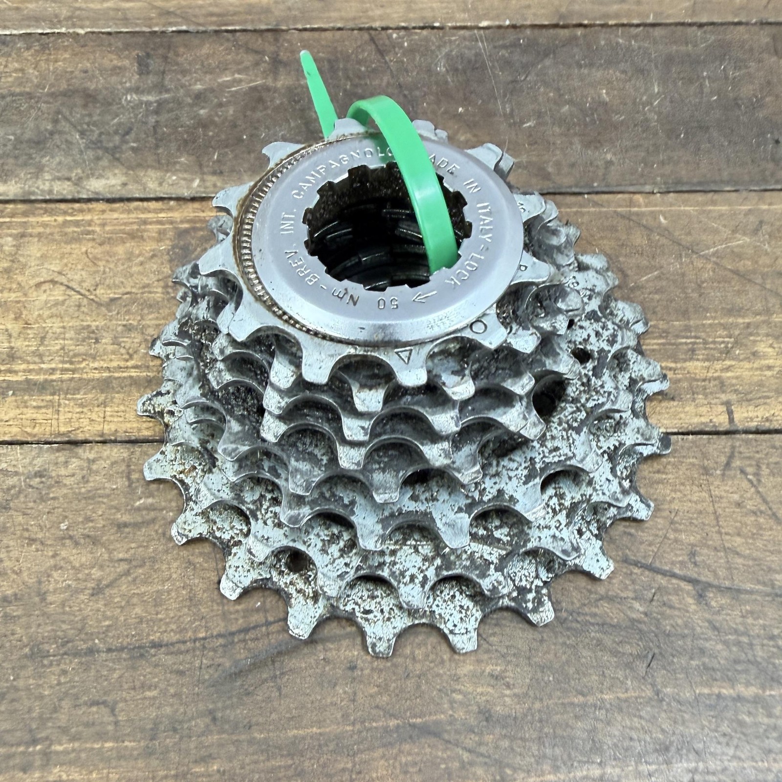 Vintage Campagnolo 8 Speed Cassette 12-23T 23T 8s 1990s Steel Road Bike Italy
