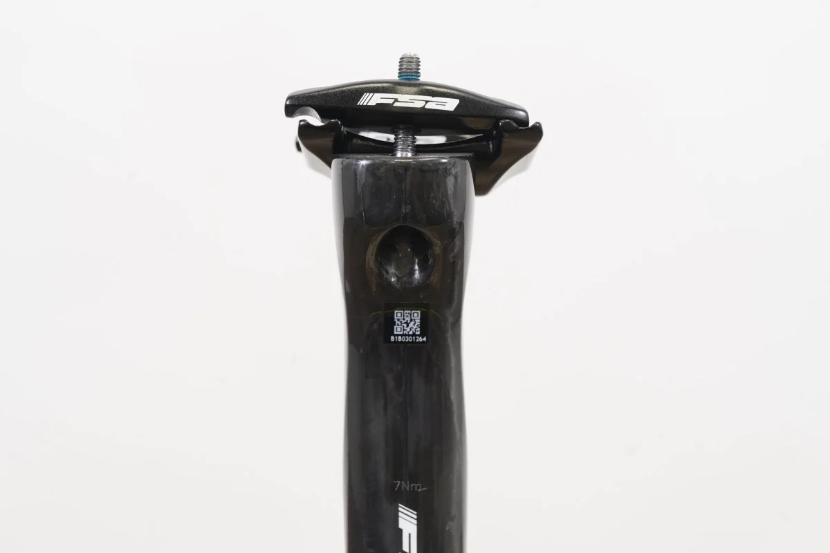 27.2mm FSA K-Force Light Carbon Setback Road Seatpost