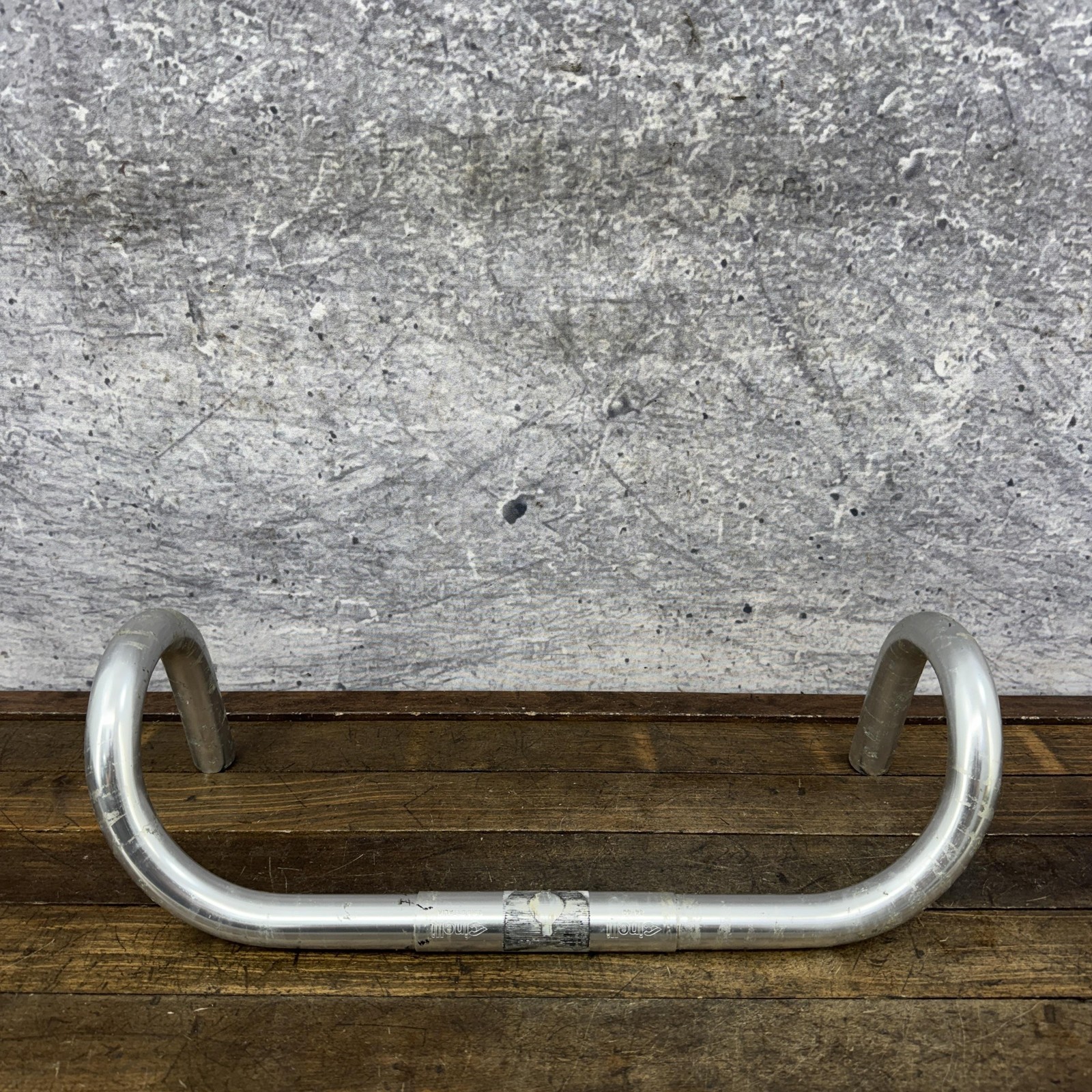 Vintage Cinelli Giro D’Italia Drop Handlebar 40cm 26.4 mm Clamp Silver Road Bar