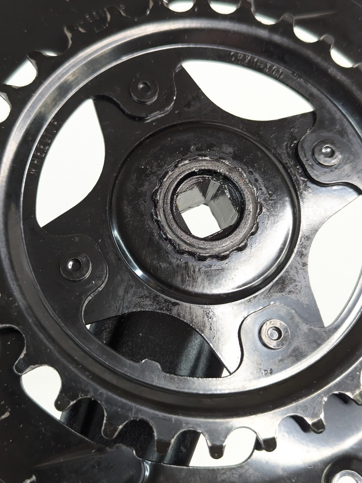 Wheeltop Crankset CRX1-30T 177mm Black