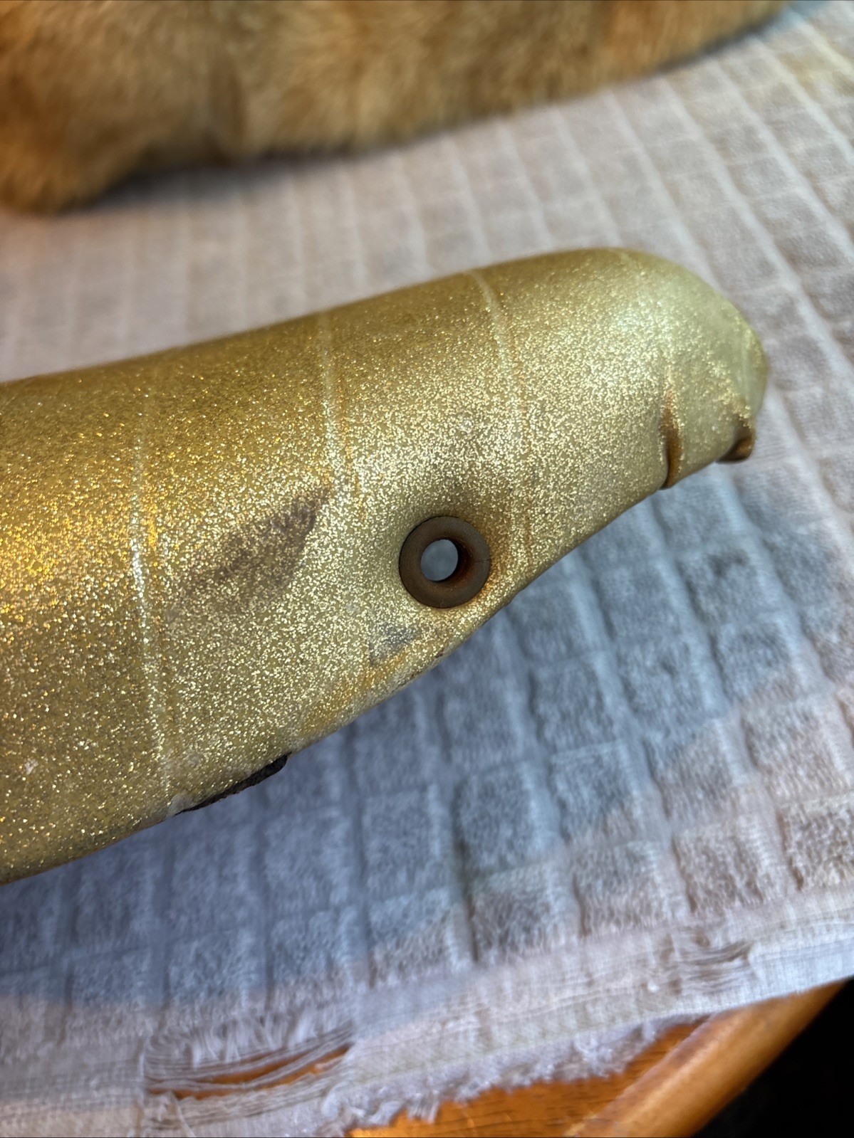 Gold Glitter 18” Banana Seat 1970’s