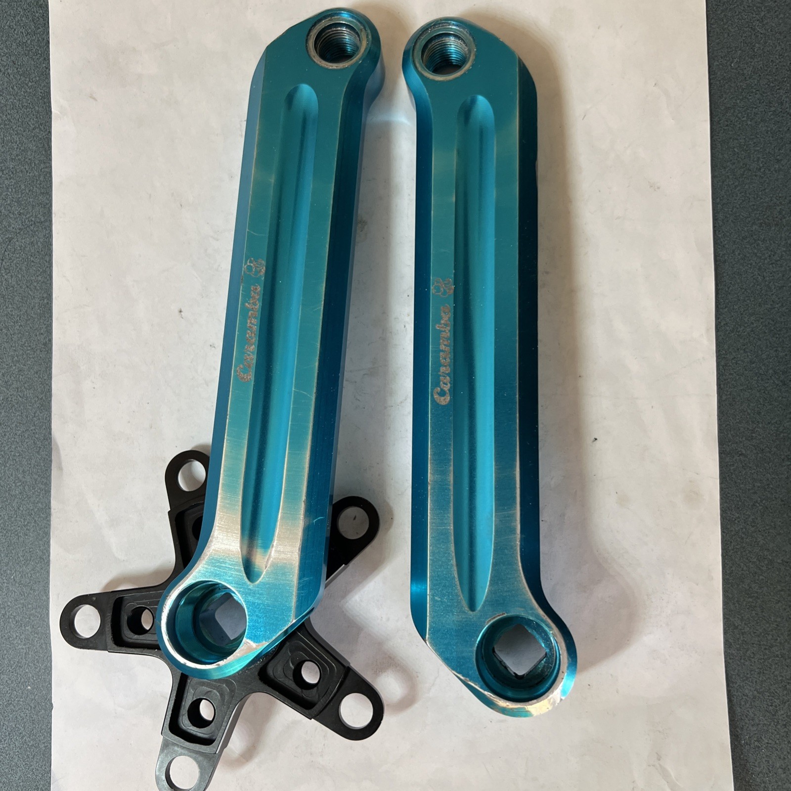 VTG 90s Caramba Doble Barrel Crankset 94/58BCD